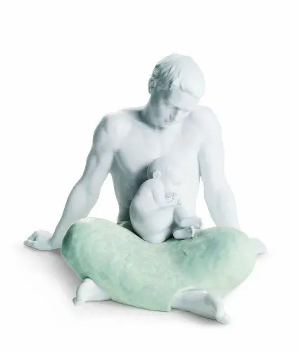 Produktbild: LLADRÓ Figur Der Vater. Vater. Porzellan.
