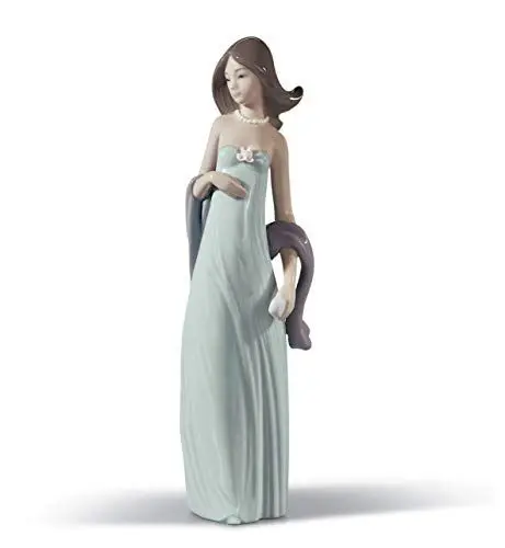 Produktbild: LLADRÓ Frauen-Figur Ballkleid. Frau. Porzellan.