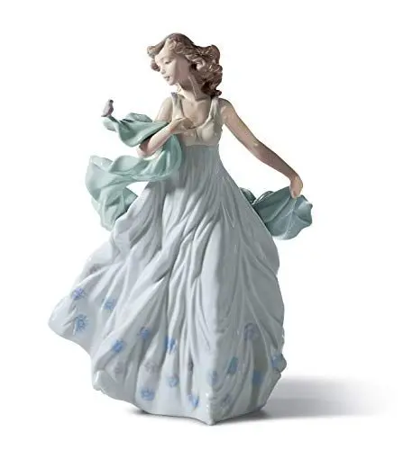 Produktbild: LLADRÓ Frauen-Figur Sommerserenade. Dame. Porzellan.