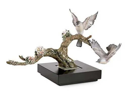 Produktbild: LLADRÓ Vogel-Figur Das Lied des Waldes. Vögel. Porzellan.