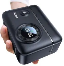 Produktbild: llano NP-FZ100 18W Smart-Digitalanzeige Ladegerät Dual-USB-C für Sony A7 III, A7R V, A7R IV, Alpha A7C, A9/A9S, A6600, A7R3, ZV-E1, ILCE-1M2, FX3, FX30 Digitalkameras Akku, Magnetische Klappabdeckung