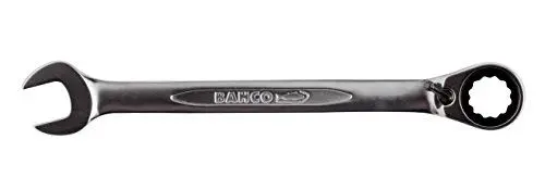Produktbild: Bahco, SW 17 mm Ratschenschlüssel doppelseitig Legierungsstahl, Länge 226 mm