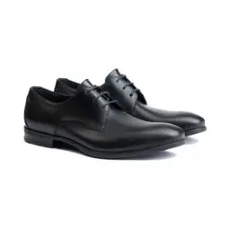 Produktbild: LLOYD Herren Halbschuhe Bosco, Männer Low-Top Sneaker, lose Einlage,schnürschuhe,schnürer,Business,Freizeit, Black, 42.5 EU / 8.5 UK