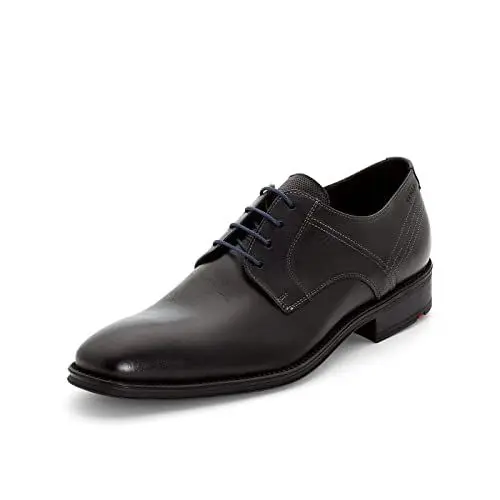 Produktbild: LLOYD Herren Schnürhalbschuhe Gala, Männer Businessschuhe,Derby,Normalweit,straßenschuhe,Strassenschuhe,lace-up,SCHWARZ/Midnight,46 EU / 11 UK