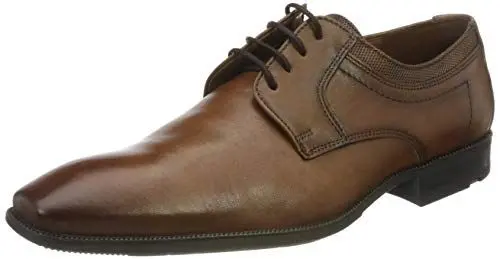 Produktbild: LLOYD Herren Schnürhalbschuhe LACOUR, Männer Businessschuhe,Derby,Normalweit,Strassenschuhe,Schnuerung,lace-up,Shoes,Low-tie,Cognac,48 EU / 12.5 UK