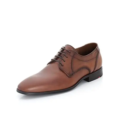 Produktbild: LLOYD Herren Schnürhalbschuhe Osmond, Männer Businessschuhe,Derby,Normalweit,schnürschuhe,schnürer,Businessschuhe,Derby,Man,Cognac,46 EU / 11 UK