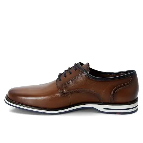 Produktbild: LLOYD Herren Schnürschuhe Detroit, Männer Businessschuhe,schnürung,Office,büro,Freizeit,Schnuerschuhe,Schnuerer,Schnuerung, Cognac, 42 EU / 8 UK