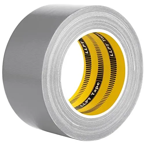 Produktbild: LLPT Klebeband Gewebeband Premium-Qualität 60 mm x 30 m x 0,23 mm Rückstandsfreier, Starker Klebstoff Farbe Silber grau(DT245)