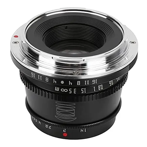 Produktbild: L-Mount-Kameraobjektiv, APS C-Objektiv mit Manuellem Fokus, mit 45 ° Weitwinkelvisier, für Leica SL/SL2/SL2S
