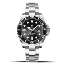 Produktbild: LN LENQIN Herren Uhr Edelstahl Uhren Herren wasserdichte Analog Quarzuhr Armbanduhrherren mit Datum Leuchtend Mode Freizeit Uhren für Männer