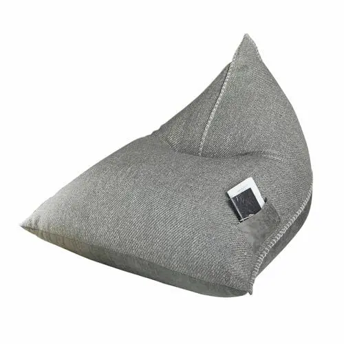 Produktbild: Loberon Lounge-Sessel Willemont, Robuste Leder-Unterseite, Ergonomische Rückenlehne, Ansprechende Ziernähte, Sitzgelegenheit, Büffelleder, Polyester, grau
