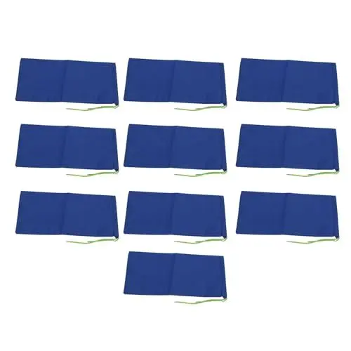 Produktbild: LOCADENCE 10 Stück Wasseraktivierte Flutbarrieren, Sandsäcke, 600D Polyesterfaser sandfreier Hochwassersack, wiederverwendbar Wiederverwendbare Klappen mit Kordelzug zum Absorbieren, Ableiten