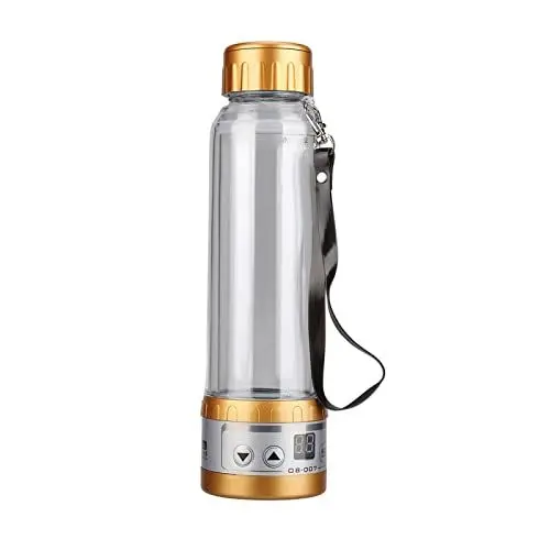 Produktbild: LOCADENCE 12V 24V Auto Elektrischer Reisewasserkocher, 280 ml Transparenter Auto Wasserkocher, Tragbarer Multifunktionaler Wasserkocher Zum Kochen von Wasser, Zubereiten von Tee (Gold)