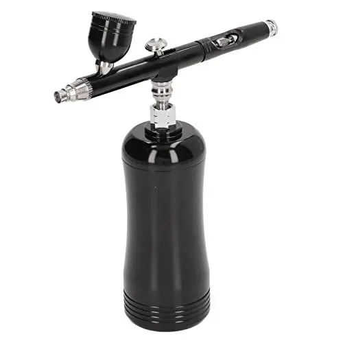 Produktbild: LOCADENCE Airbrush-Set, 17,4 psi kabelloses, nicht verstopfendes Hochdruck-Luftpinsel-Set, tragbares, wiederaufladbares Akku-Pistole-Handset mit Luftkompressor zum Malen