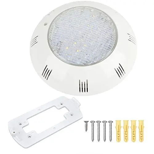 Produktbild: AC12V 9W LED-Poolleuchte IP68 wasserdichte Schwimmbadleuchte Wandmontierte Unterwasserleuchte Teich Im Freien 6500K