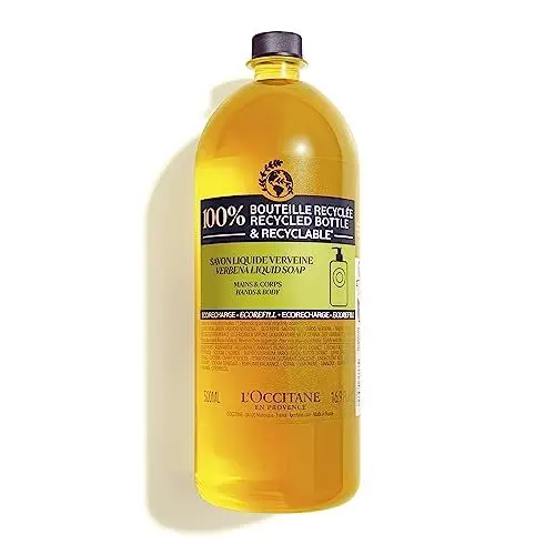 Produktbild: L'OCCITANE - Nachfüllung Flüssigseife Hände und Körper Sheabutter Eisenkraut - 500 ml - In Frankreich hergestellt