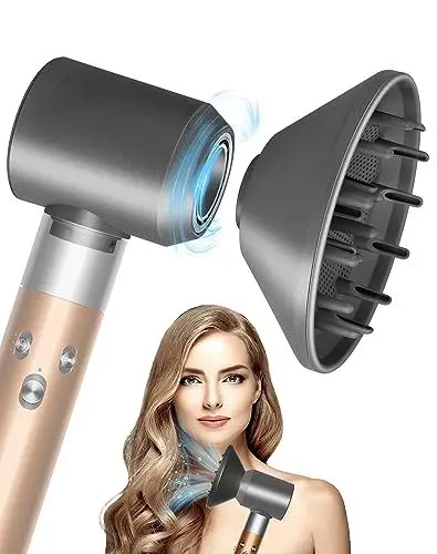 Produktbild: LOCINTE 2023 Upgraded Multifunktional 2 in 1 Zubehör, Diffusor und Adapter für Dyson Kompatibel mit Airwrap Styler Umwandlung in Haartrockner