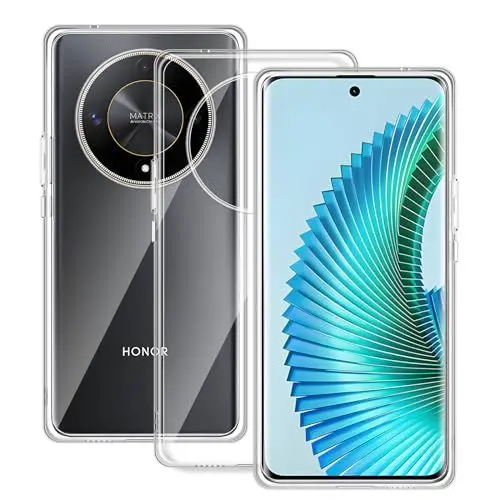 Produktbild: Locofun Hülle für Honor Magic 6 Lite Klares Silikon Case, HD Klar Stoßfeste Dünne Abdeckung Cover, Vergilbungsbeständige Dünne Transparente TPU-Handyhülle