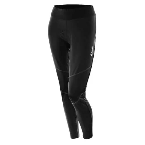 Produktbild: Löffler Damen Elastic Ws Bike Tights, Black, 36