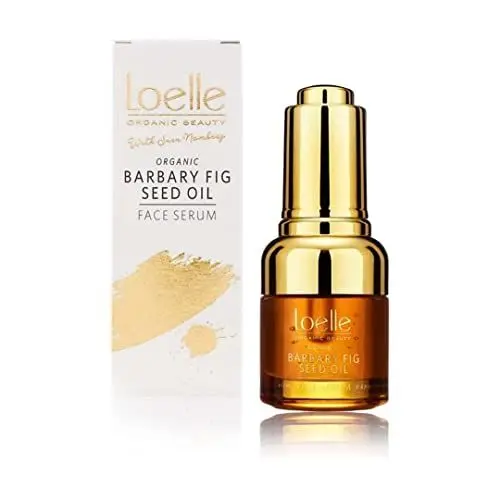 Produktbild: Loelle - Reines Kaktusfeigenkernöl für Gesicht und Augen - Anti-Falten Serum mit Vitamin E & Linolsäure – Gegen Augenringe - Gesichtsöle - Handgepflückt in Marokko (16ml)