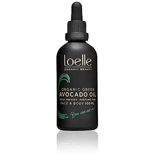 Produktbild: Loelle - Reines, kaltgepresstes Avocadoöl – Kräftigt brüchiges und stumpfes Haar - Bio-Avocadoöl für Haare, Haut, Gesicht & Nägel - Anti-Falten-Kosmetik - Geerntet in Kenia (100ml)