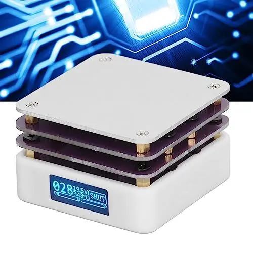 Produktbild: Löt-Heizplatte, Heizplatten-Lötstation Mini-Elektro-Heizplatte Hot Vorwärmen Chip Schweißstation mit LED-Bildschirm für Elektronische Reparatur und Heimwerkerlabor