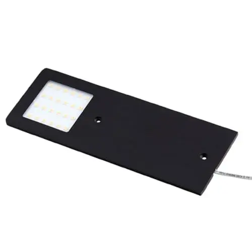 Produktbild: Loevschall Unterbauleuchte LED | Unterschrank Beleuchtung Küche | 5-Kit Spot | Deckenleuchte Für Die Küche | Deckenspots | Moderne Küchenbeleuchtung, Schwarz, 190x70