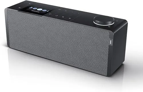Produktbild: Loewe. Klang s1 basaltgrau, Stereo Smartradio, 80 Watt, DAB, DAB+, UKW, Audio Streaming, Amazon Music, Spotify Connect, Bluetooth, USB, Internetradio, Digitalradio, WLAN Radio
