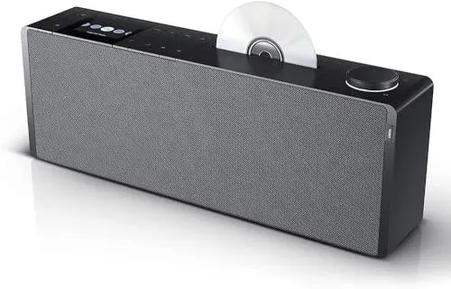 Produktbild: Loewe Klang s3 Basaltgrau, Stereo Smartradio mit CD Player, 120 Watt, DAB, DAB+, UKW, Amazon Music, Spotify Connect, Deezer, Bluetooth, USB, Internetradio, Digitalradio, WLAN Radio