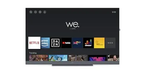 Produktbild: Loewe We. See 55 Storm Grey Fernseher, 55 Zoll, Entwickelt in Deutschland, Smart TV, Ultra HD Display, HDR10, Dolby Atmos, Streaming Dienste