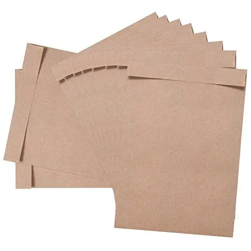 Produktbild: Logbuch-Verlag 25 kleine Papierbeutel 16 x 23 cm DIN A5 Kraftpapier braun Natron Papier Tüten natur Flachbeutel