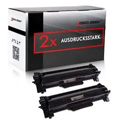 Produktbild: Logic-Seek 2 Toner XL ersetzt Brother TN2420 TN2410 Doppelpack 2X 3.000 Seiten für Brother HL-L2350DW HL-L2370DN HL-L2375DW HL-L2310D MFC-L2710DW