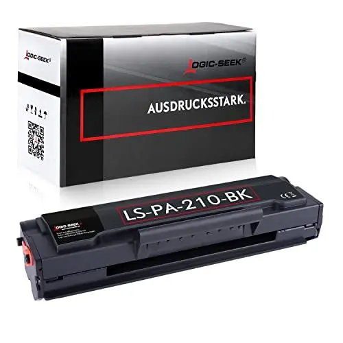 Produktbild: Logic-Seek Toner PA210 PA-210 kompatibel für Pantum P2502W P2500W M6550NW M6500W M6558NW M6608NW M6600NW, Black 1.600 Seiten