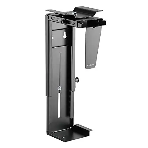 Produktbild: LogiLink EO0005 Einstellbare Untertisch/Wand PC-Halterung 360° drehbar mit variabler Größeneinstellung für PC's bis zu 10kg