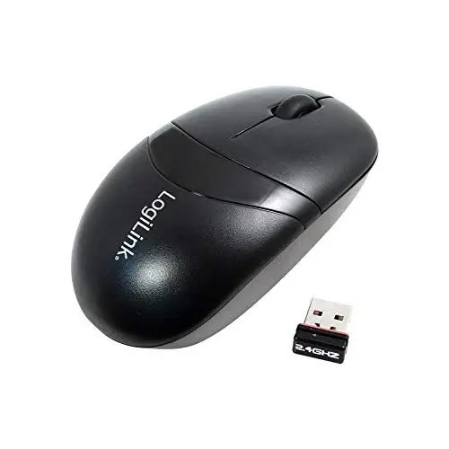 Produktbild: LogiLink ID-0069 ID0069 - Funk-Maus mit optischen Sensor, 3 Tasten, Schwarz