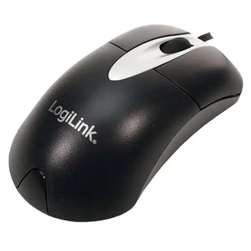 Produktbild: LogiLink Maus optisch USB, ID-0011, schwarz, 3 Stück