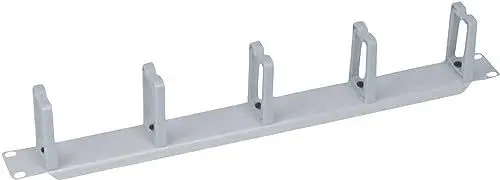 Produktbild: LogiLink Professional OR101G 19 Zoll Rangierpanel, 1 HE, 5 Kabelführungs Bügel