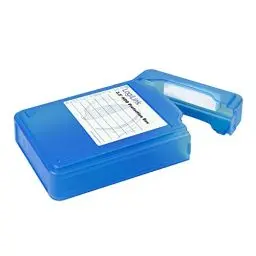 Produktbild: LogiLink UA0133 Festplatte Schutzhülle für 1x 8,9 cm (3,5 Zoll) HDD, blau