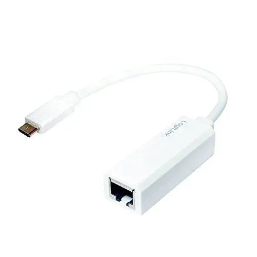 Produktbild: LogiLink UA0238 USB 3.1 Typ C-auf-Gigabit RJ45 Netzwerk Adapter