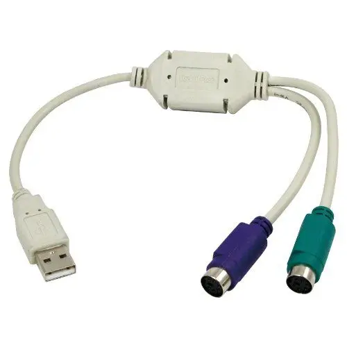 Produktbild: Logilink Adapter USB to 2X PS/2, AU-0004
