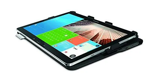 Produktbild: Logitech 920-006322 Logitech Pro Protective Case With Full-Size Keyboard For Samsung Galaxy Notepro 12.2 And Samsung Galaxy Tabpro 12.2 (französisches Tastaturlayout) Carbon black