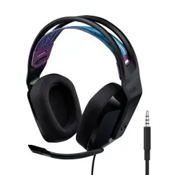 Produktbild: Logitech G335 Kabelgebundenes Gaming-Headset, Flip-to-Mute-Mikrofon, 3,5 mm Audioanschluss, Memory-Schaum-Ohrpolster, Leicht, Kompatibel mit PC, PlayStation, Xbox, Nintendo Switch - Schwarz