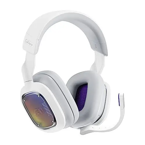 Produktbild: Logitech G Astro A30 LIGHTSPEED Kabelloses Gaming-Headset, Bluetooth-fähig, Dolby Atmos, Abnehmbares Boom, 27 h Akku, 3Daudiokomp., für PS5, PS4, Xbox, Nintendo Switch, PC, Android - Weiß