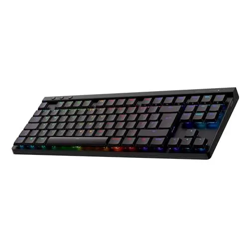 Produktbild: Logitech G G515 Lightspeed TKL Gaming Keyboard (German Layout Tactile) - Black