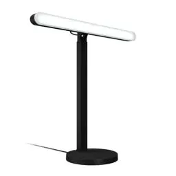 Produktbild: Logitech G Litra Beam Premium-LED-Gaming-Hauptlicht mit TrueSoft, verstellbares Tischstativ, Einstellungen für Helligkeit/Farbtemperatur, Desktop-App-Steuerung für PC/Mac – Grafit