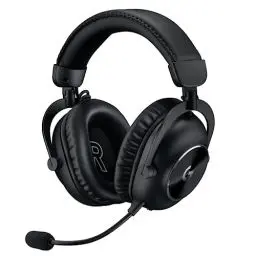 Produktbild: Logitech G PRO X 2 LIGHTSPEED Wireless Gaming Headset, abnehmbares Boom-Mic, 50-mm-Graphen-Treiber, DTS:X-Kopfhörer 2.0–7.1 Surround, Bluetooth/USB/3,5 mm Aux, PC, PS5, PS4, Nintendo Switch - Schwarz