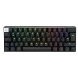 Produktbild: Logitech G PRO X 60 LIGHTSPEED kabellose Gaming-Tastatur, ultra-kompakte mechanische 60%-TKL-Tastatur, LIGHTSYNC RGB, Doubleshot-PBT-Tastenkappen, optische taktile, Windows PC, QWERTZ DE - Schwarz