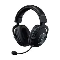 Produktbild: Logitech G PRO X Gaming-Headset, Over-Ear Kopfhörer mit Blue VO!CE Mikrofon, kabelgebunden, DTS Headphone:X 7.1 für Esport Gaming, PRO-G 50mm Lautsprechern, PC/PS/Xbox/Nintendo Switch - Schwarz