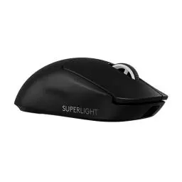Produktbild: Logitech G PRO X SUPERLIGHT 2 LIGHTSPEED Kabellose Gaming-Maus, Lightweight, 60g, 8K-Abrufrate, LIGHTFORCE Hybrid-Schalter, HERO 2 Sensor, 44K DPI, 5 programmierbare Tasten, USB-C, PC/Mac - Schwarz