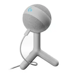 Produktbild: Logitech G Yeti Orb Gaming-Kondensatormikrofon mit RGB und LIGHTSYNC, USB-Mikrofon zum Streaming, Niere, USB- Plug-and-Play für PC/Mac – Schwarz